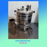 سماور هیزمی ذغالی 13لیتری - Image 4