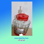 قرابه شیشه ای 10لیتری با قفل هوا - Image 5