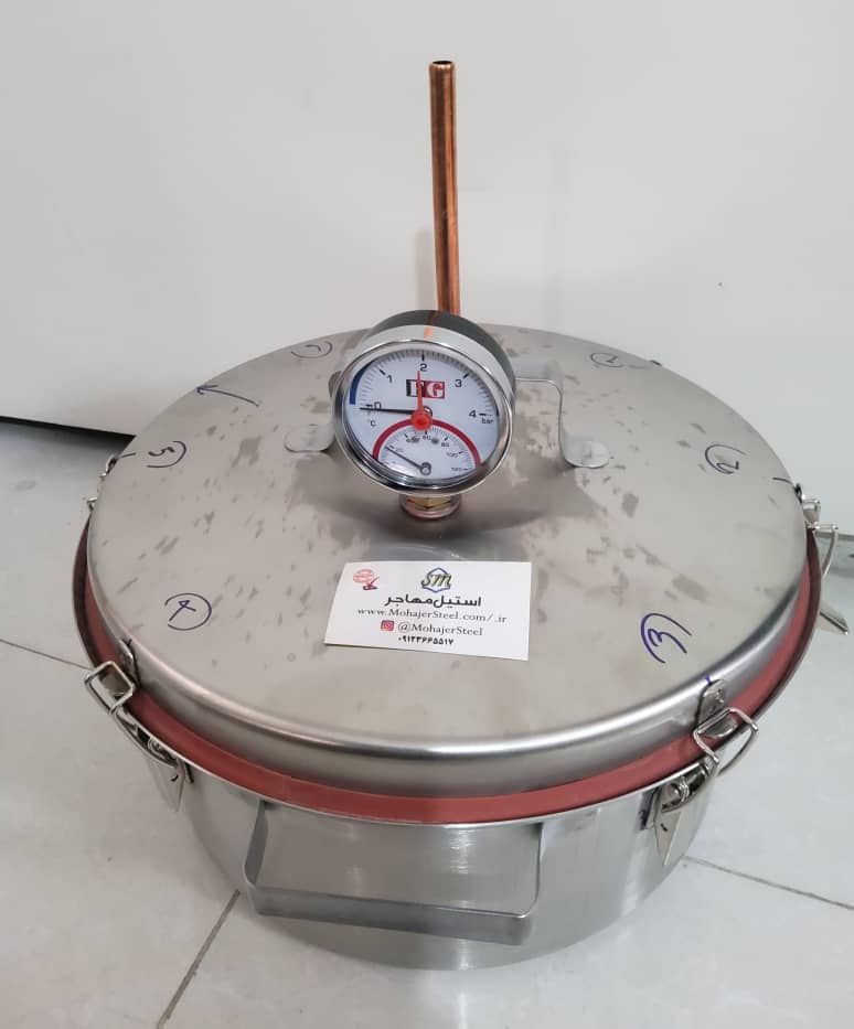 steele دستگاه تقطیر استیل کلاسیک 18لیتری - Image 1